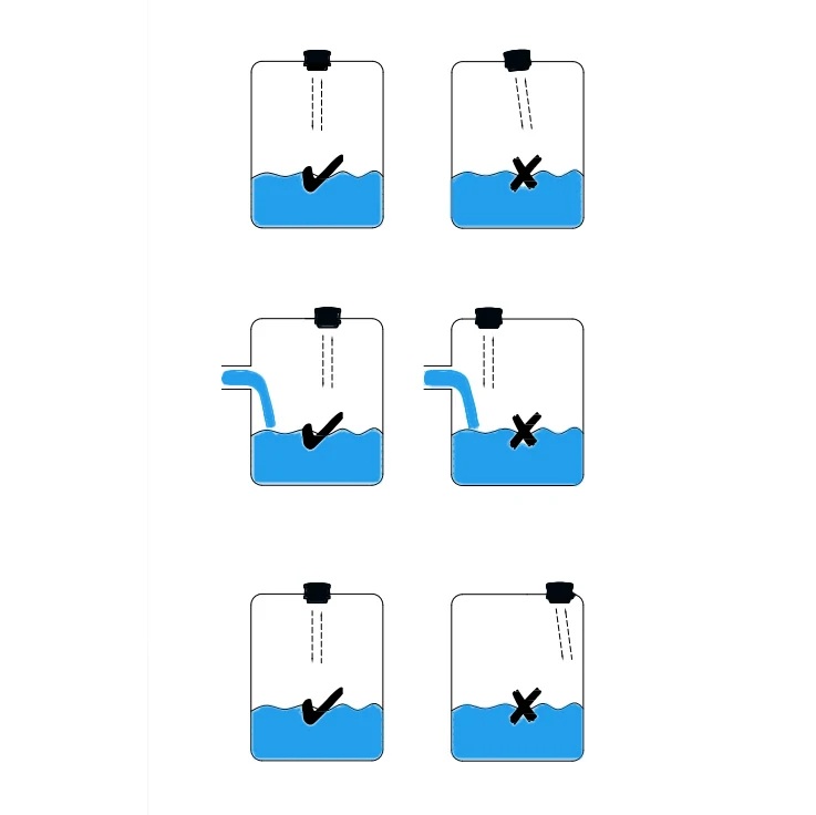 Ultrazvukový senzor hladiny vody v nádrži s Wi-Fi připojením