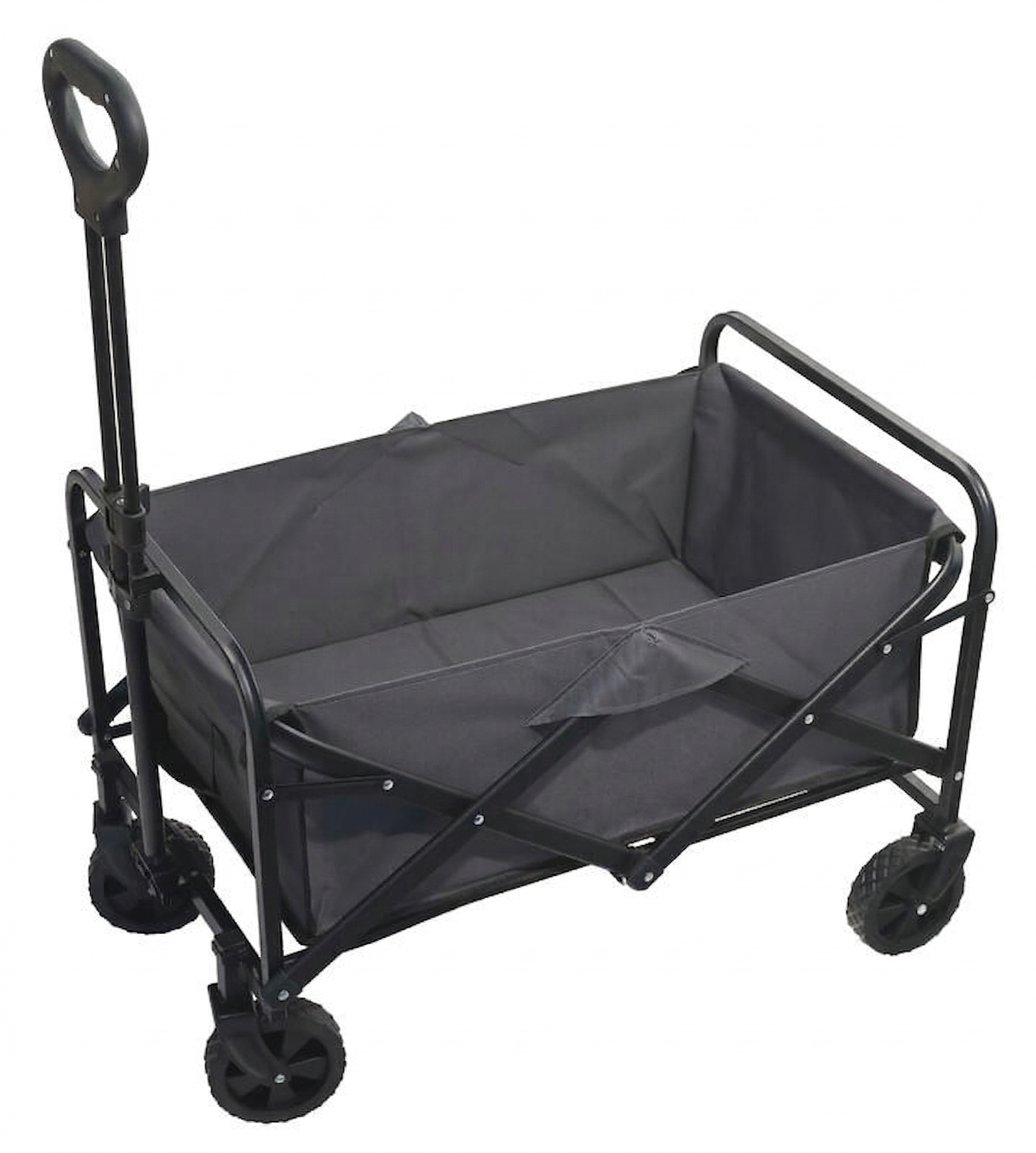 Skládací kempingový vozík s nosností 50 kg a ocelovým rámem