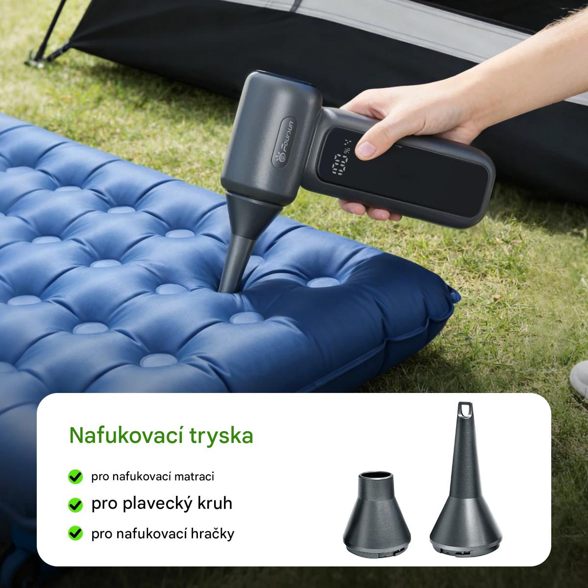 Akumulátorový vzduchový čistič 150 000 RPM pro PC a auto