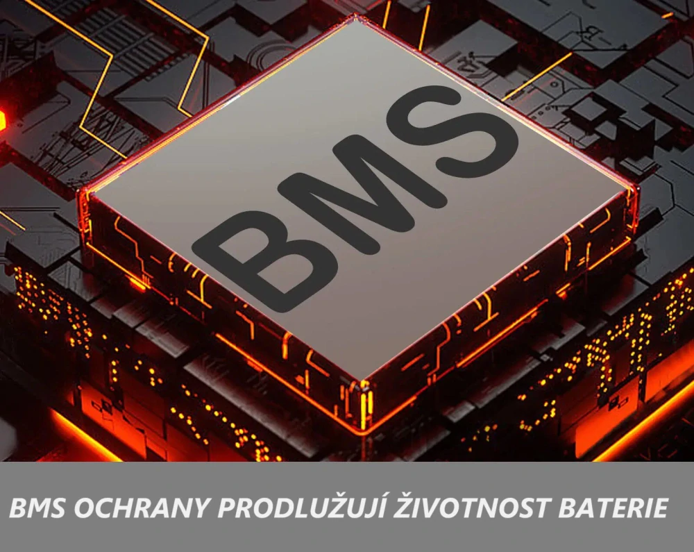 Baterie LiFePO4 12,8V 100Ah, 1280Wh, bluetooth BMS, Lithium-železo-fosfátová baterie, délka 260mm, compact