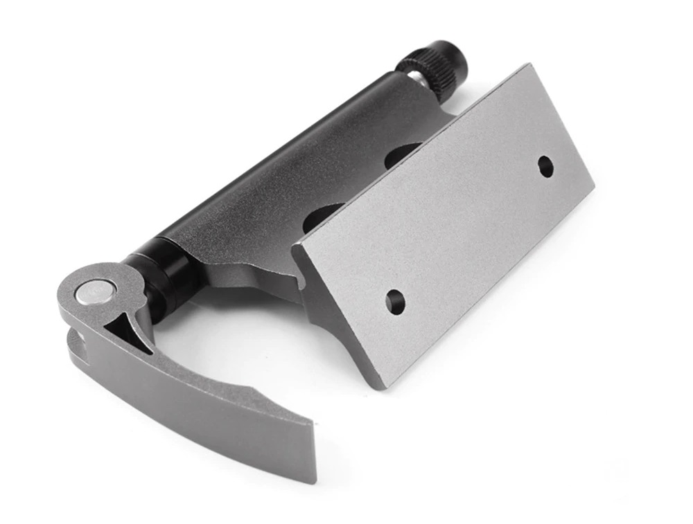 Držák na přední vidlici kola barva titanium, úchyt na kolo do auta