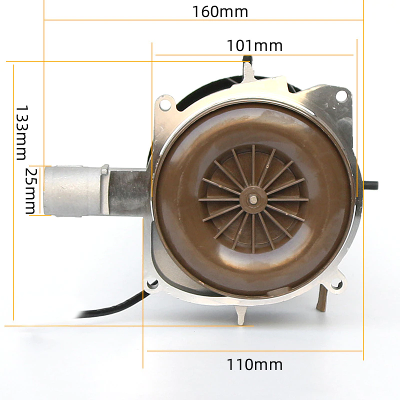 XL-AIRDD náhradní ventilátor nezávislého topení 5-8kW, 12V