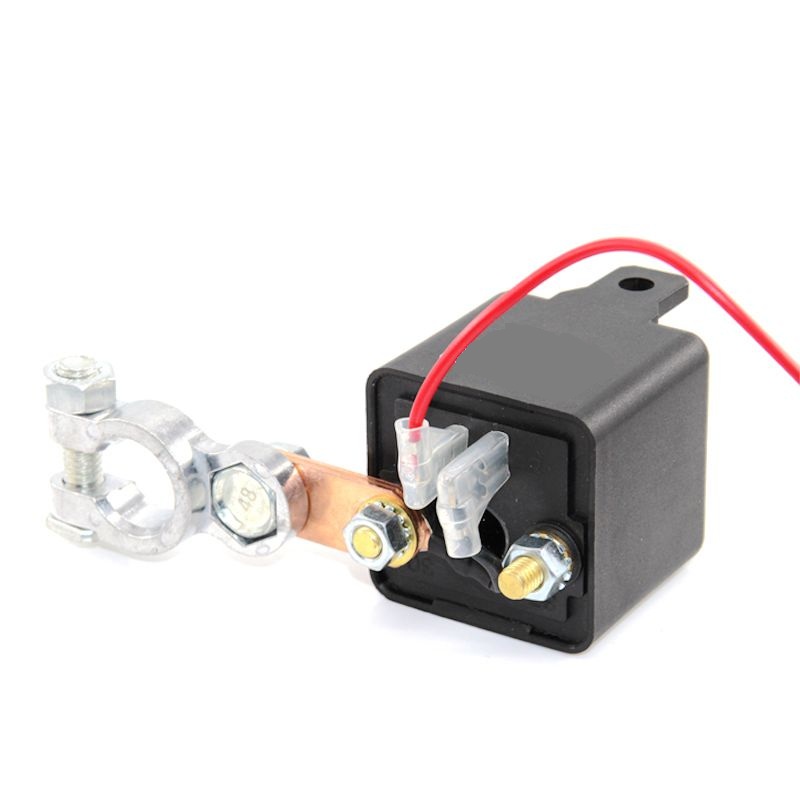 Relé pro spínání baterie 12V/200A, 1x dálkové ovládání