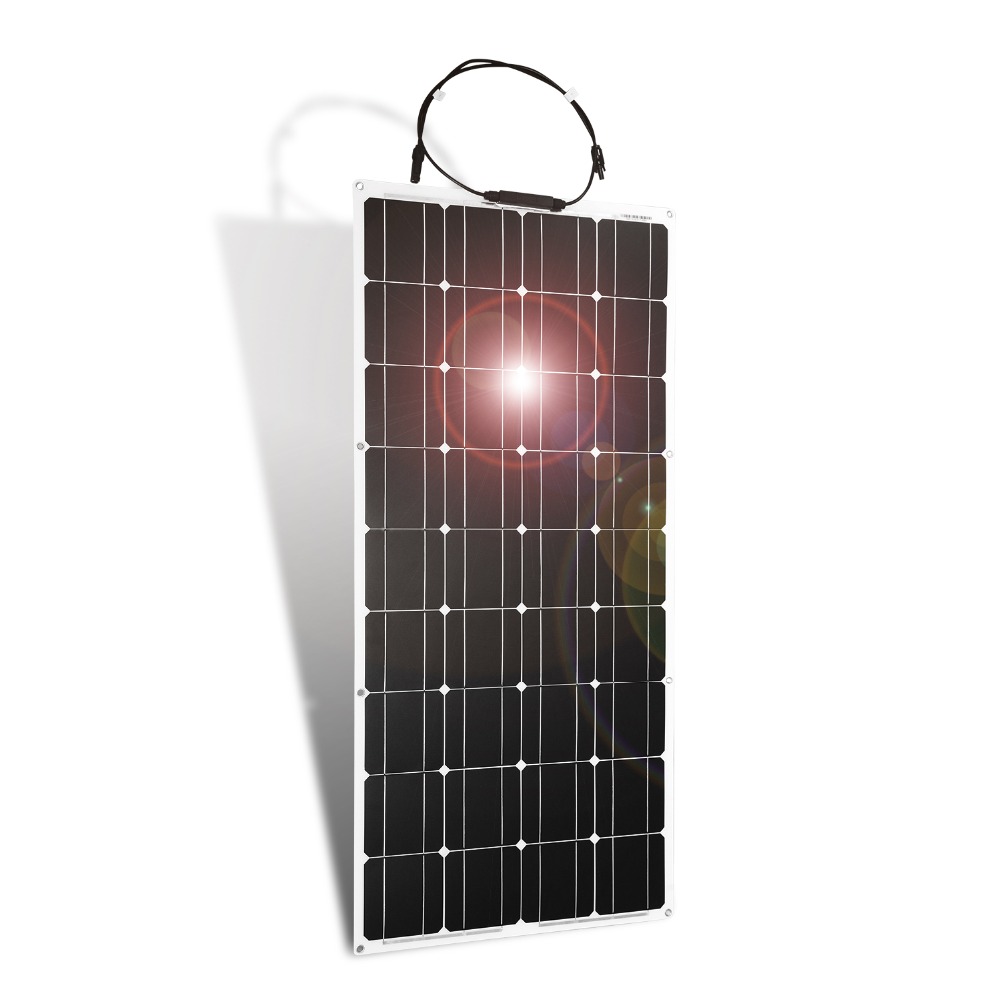 Flexibilní solární panel 100Wp, 18V, 5A, 1180x540mm