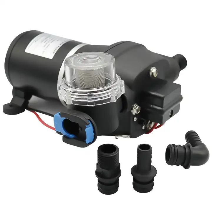 Tlakové membránové čerpadlo 10l/min, tlak 17PSI (1,2bar), napájení 12V
