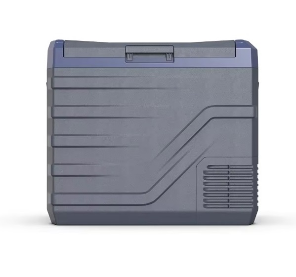 Autochladnička kompresorová, autolednice, objem 50l, napájení 12V, 24V nebo 230V, LCD displej, bluetooth aplikace, šedá