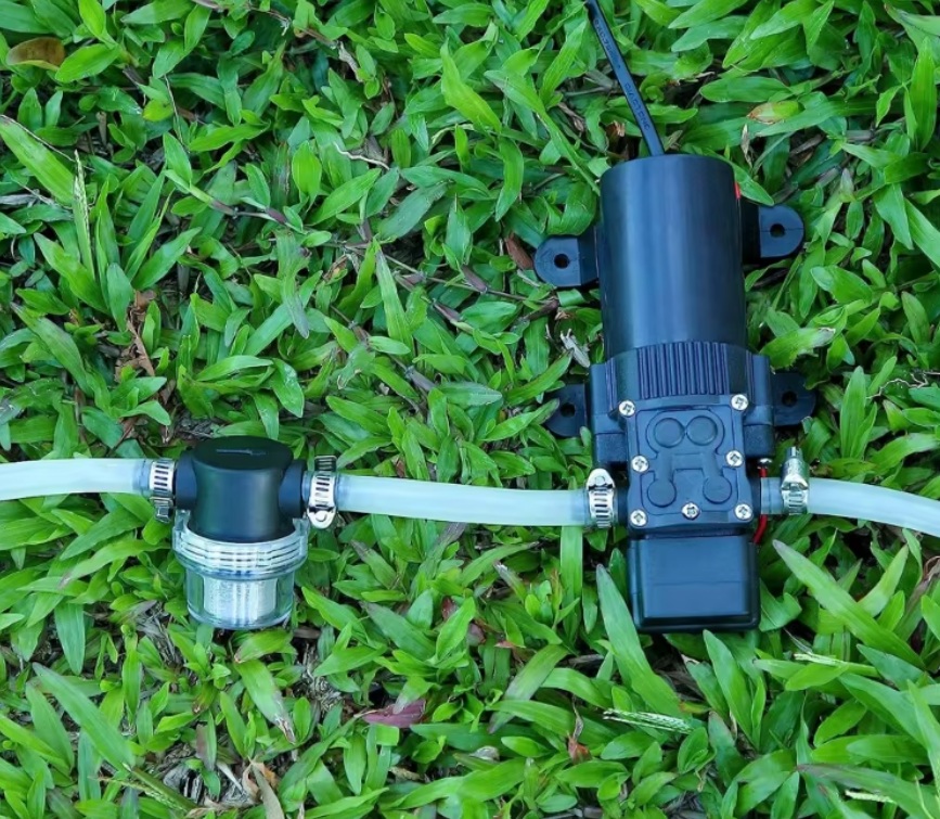 Vodní filtr, hustota filtru 80mesh, připojení hadicový trn 10mm