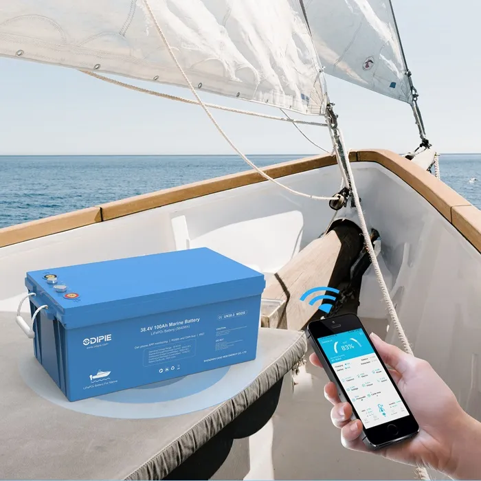 Baterie LiFePO4 12,8V 300Ah, 3840Wh,  bluetooth smart BMS, funkce ohřevu, IP67, možnost propojení s Victron Cerbo GX, CAN/RS485 com port, Lithium-železo-fosfátová baterie