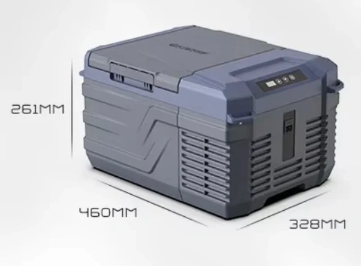 Autochladnička kompresorová, autolednice, objem 9l, napájení 12V, 24V nebo 230V, LCD displej, bluetooth aplikace