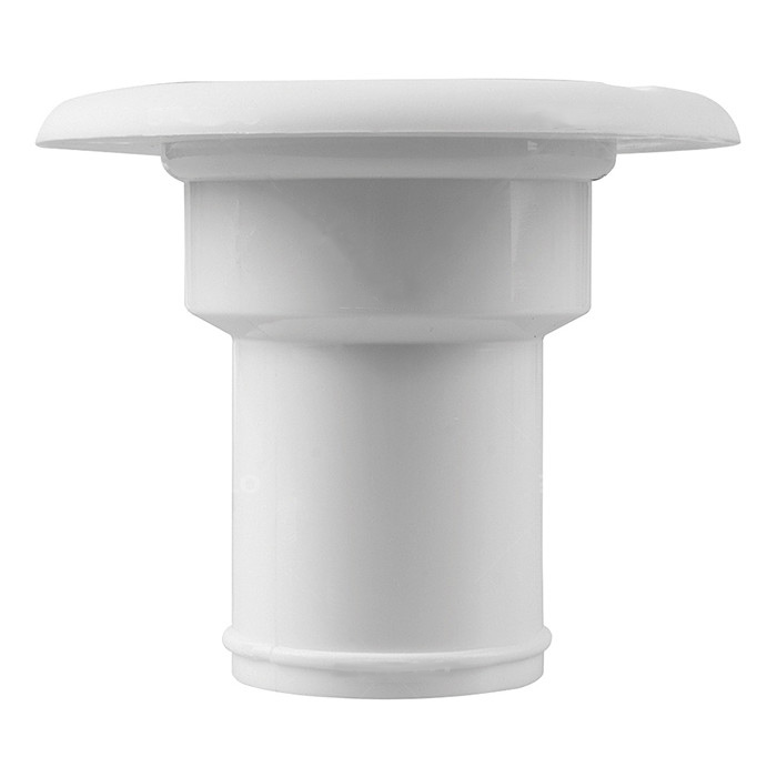 Seaflo nálevka s modrým víčkem s nápisem water pro hadice 38-40mm, bílá