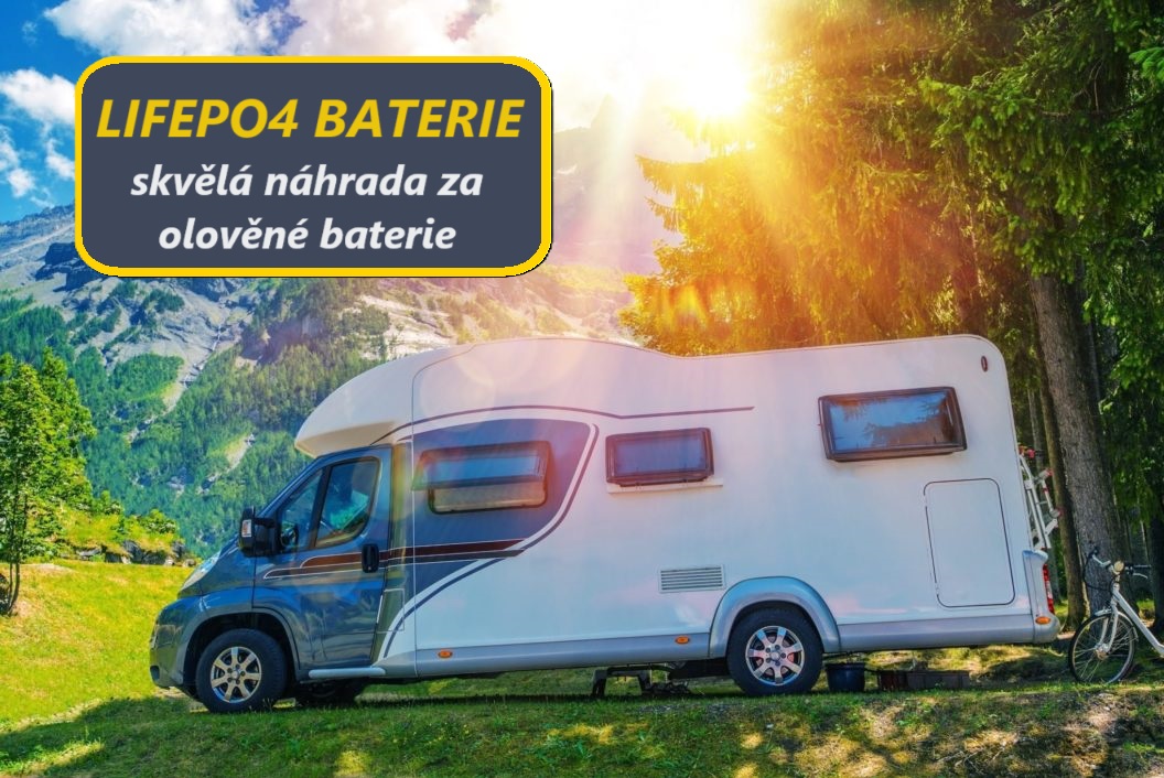 Baterie LiFePO4 12,8V 400Ah, 5120Wh, BMS, Lithium-železo-fosfátová baterie, stálý vybíjecí proud 200A (400A 3sec.)
