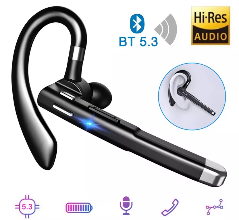Handsfree HF 520 Bluetooh 5.1 výdrž baterie až 10 hodin s nabíjecím dokem