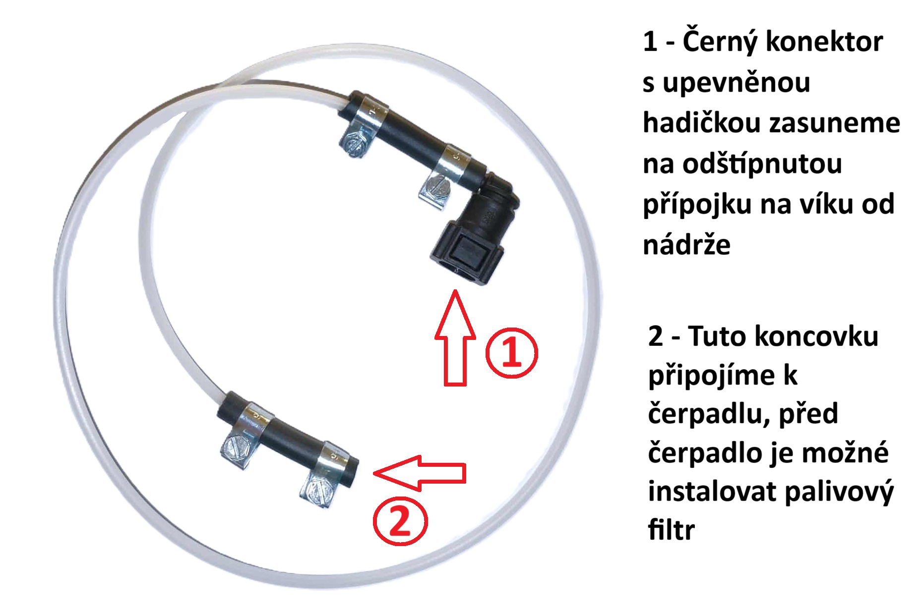 XL-AIRDD Sada pro připojení palivového rozvodu bez jehly pro VW Caddy od roku 2015 - vhodné pro všechny druhy nezávislých topení