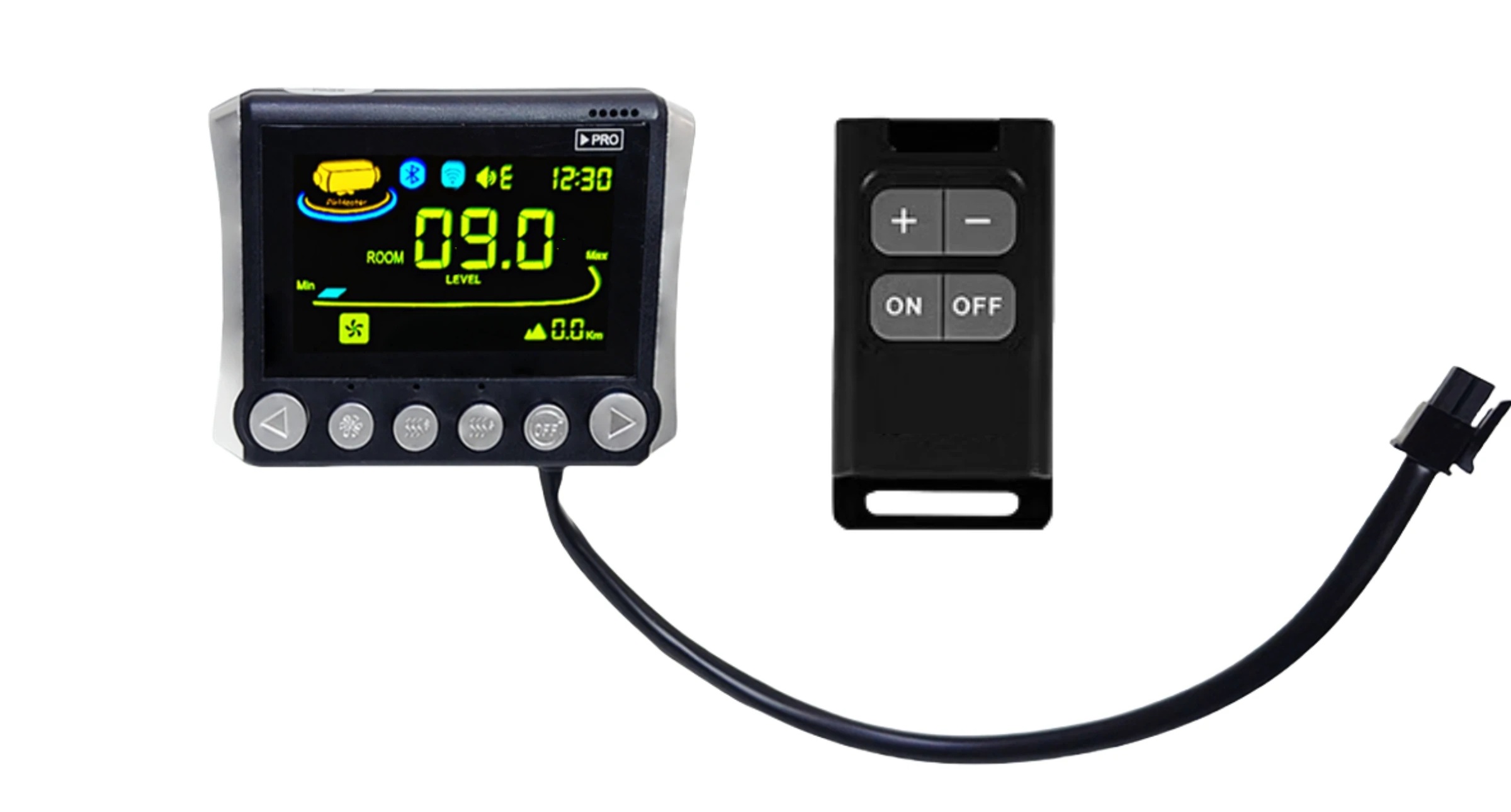 XL-AIRDD Wifi Ovládací panel  k nezávislému topení s možnost ovládání prostřednictvím bluetooth