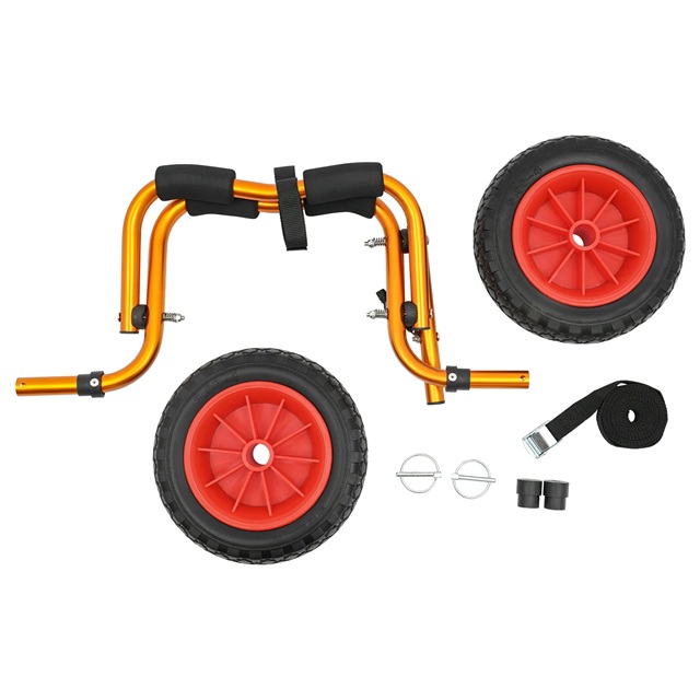 Ultra lehký hliníkový vozík na kajak a SUP – 1,3 kg, nosnost 80 kg