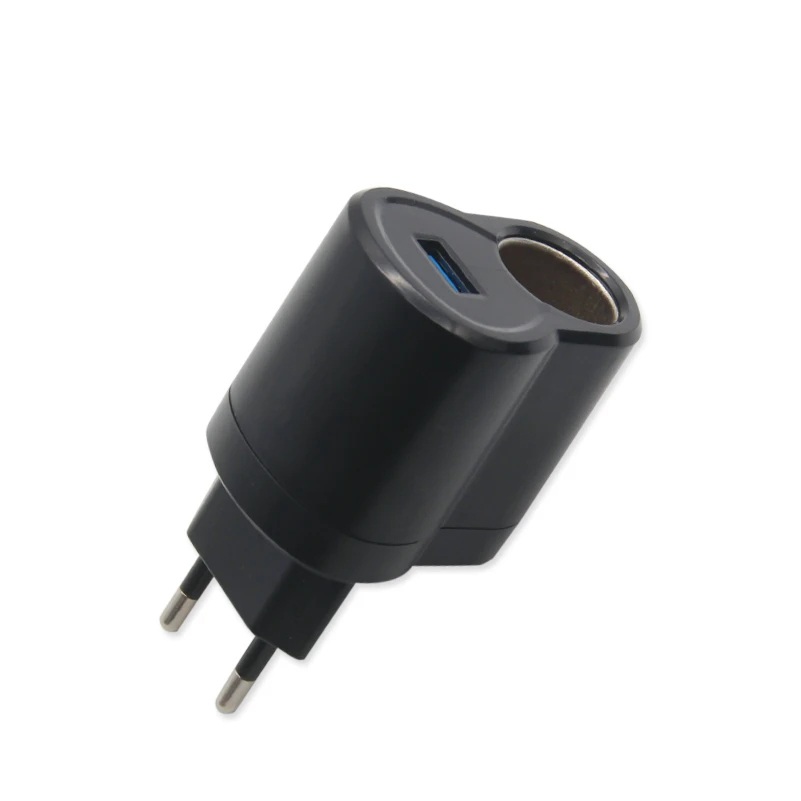 Síťový adaptér pro použití USB autonabíječky v domácnosti 230V