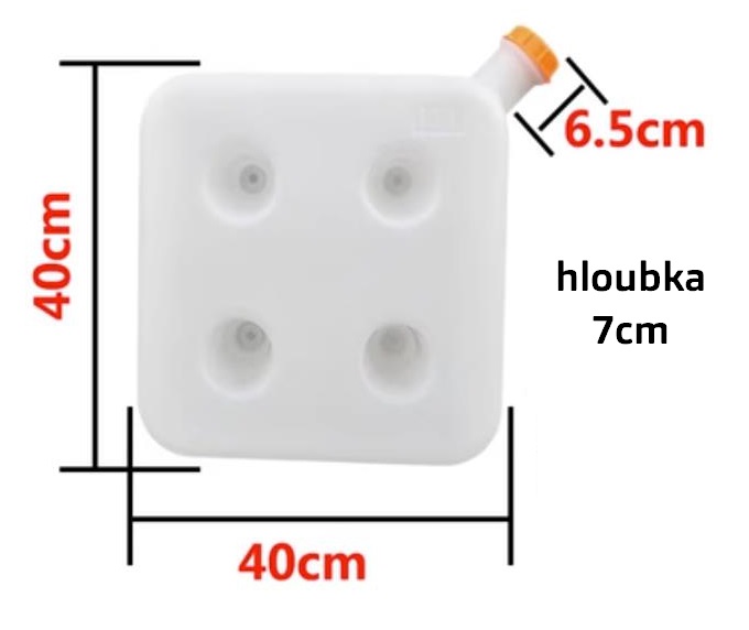 XL-AIRDD Palivová nádrž 10l včetně průchodky 