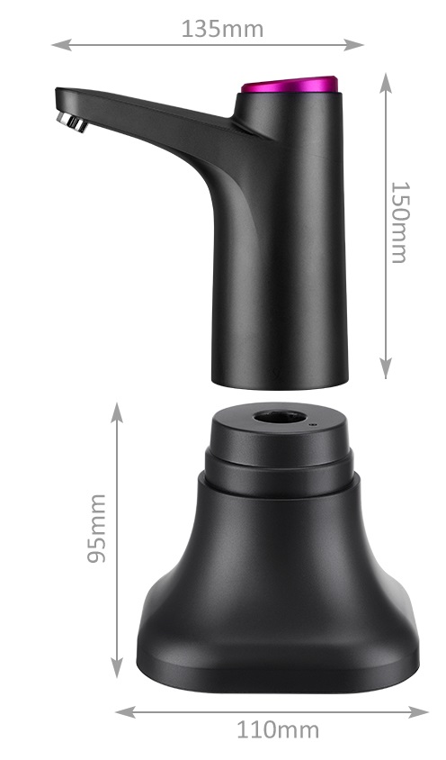 Automatický elektrický dávkovač vody, čerpadlo na vodu