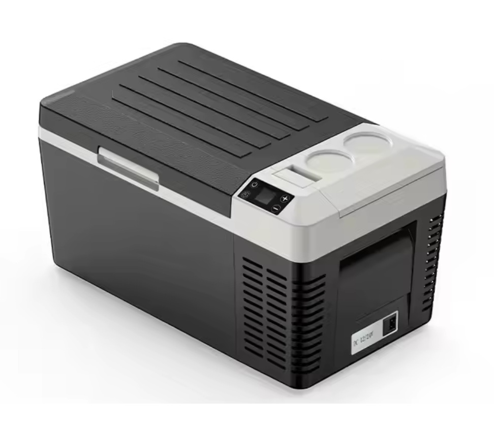 Autochladnička kompresorová, autolednice, objem 20l, napájení 12V, 24V nebo 230V, LCD displej