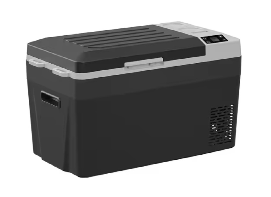 Autochladnička kompresorová, autolednice, objem 25l, napájení 12V, 24V nebo 230V, LCD displej