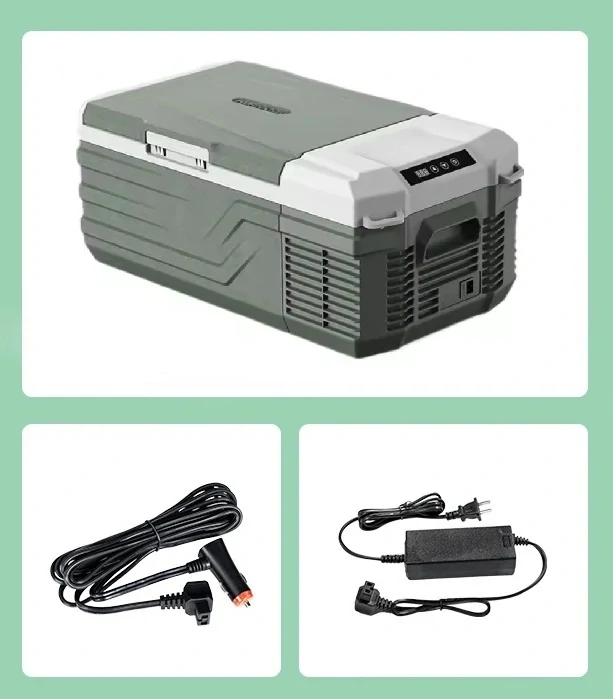 Autochladnička kompresorová Alpicool, autolednice, objem 15l, napájení 12V, 24V nebo 230V, LCD displej