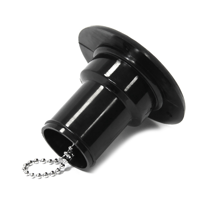 Seaflo nálevka s červeným víčkem s nápisem fuel pro hadice 38-40mm, černá