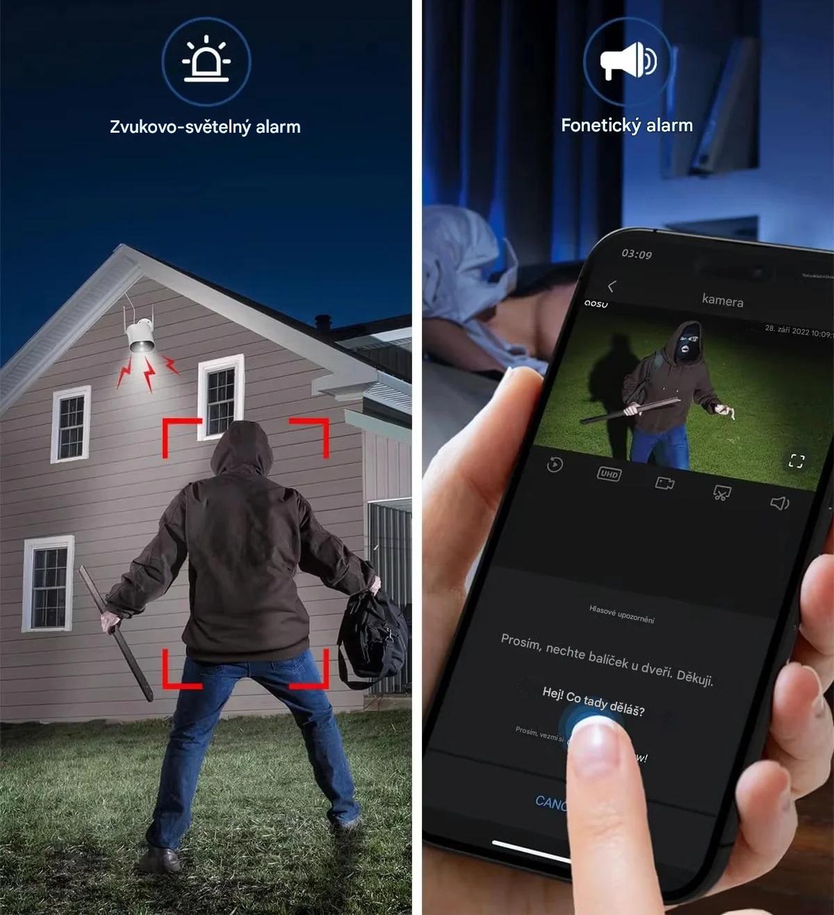 Tuya 5MP ULTRA HD Venkovní WiFi Kamera – Smart Life Zabezpečení s Nočním Viděním