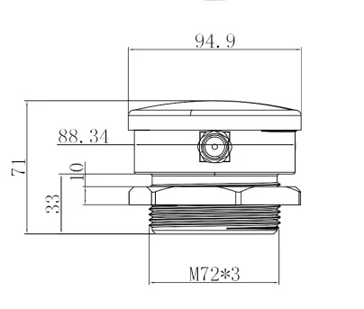 Ultrazvukový senzor hladiny vody v nádrži s Wi-Fi připojením