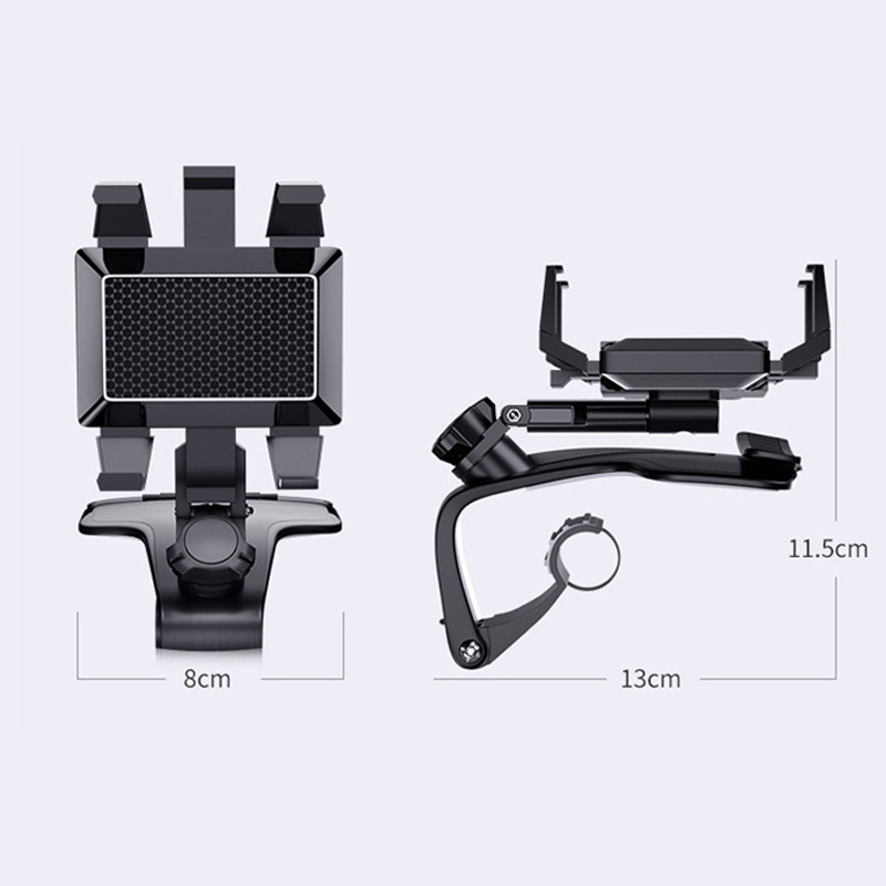 Univerzální 360° klipový držák na telefon do auta