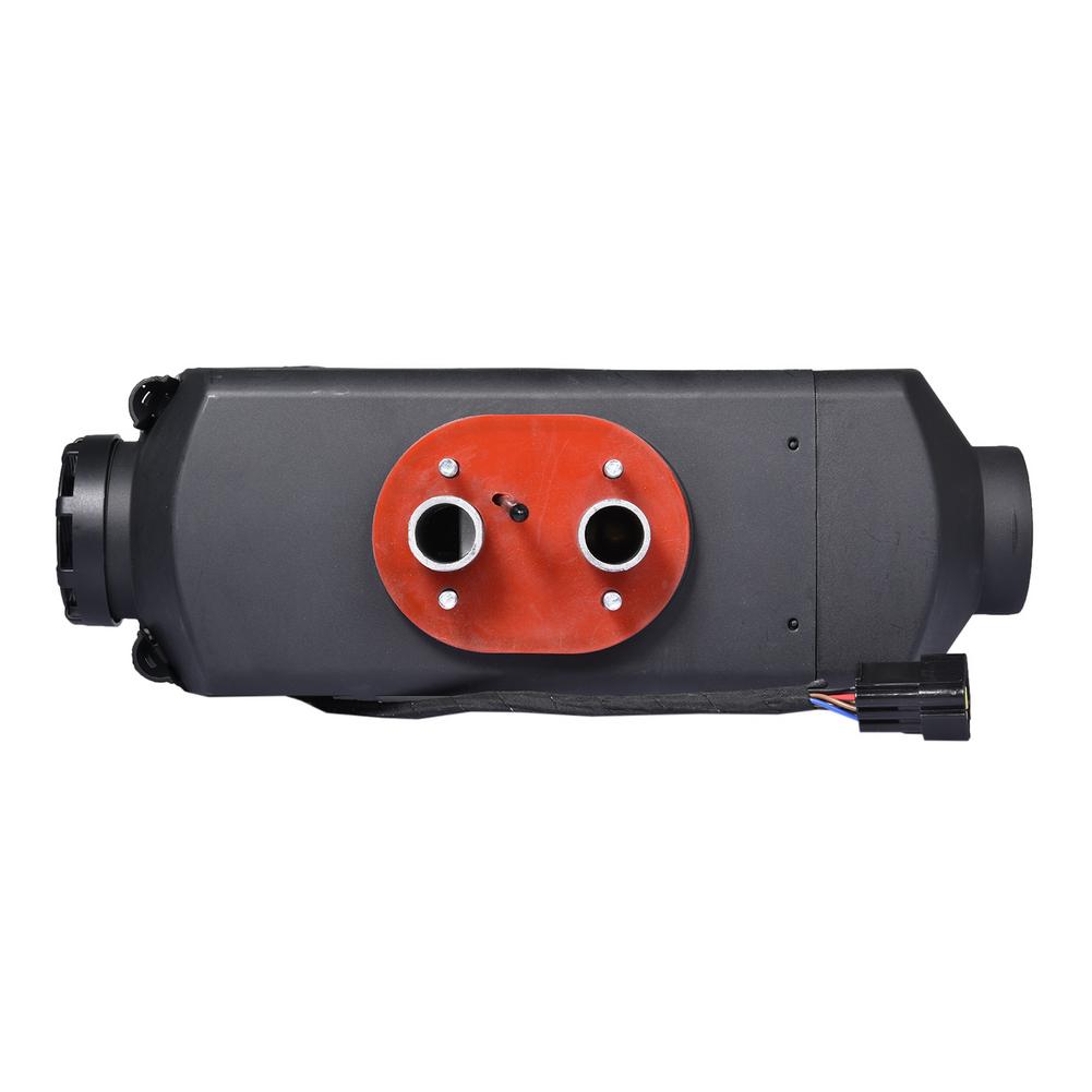 XL-AIRD Nezávislé topení 2kW včetně instalační sady, černý LCD ovladač, 1 výduch, černé