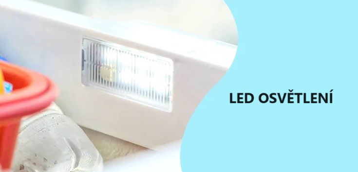 Autochladnička kompresorová, autolednice, objem 22l, napájení 12V, 24V nebo 230V, LCD displej, bluetooth aplikace, modrá