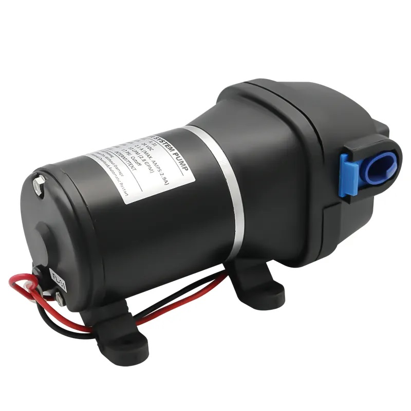 Tlakové membránové čerpadlo 10l/min, tlak 17PSI (1,2bar), napájení 12V