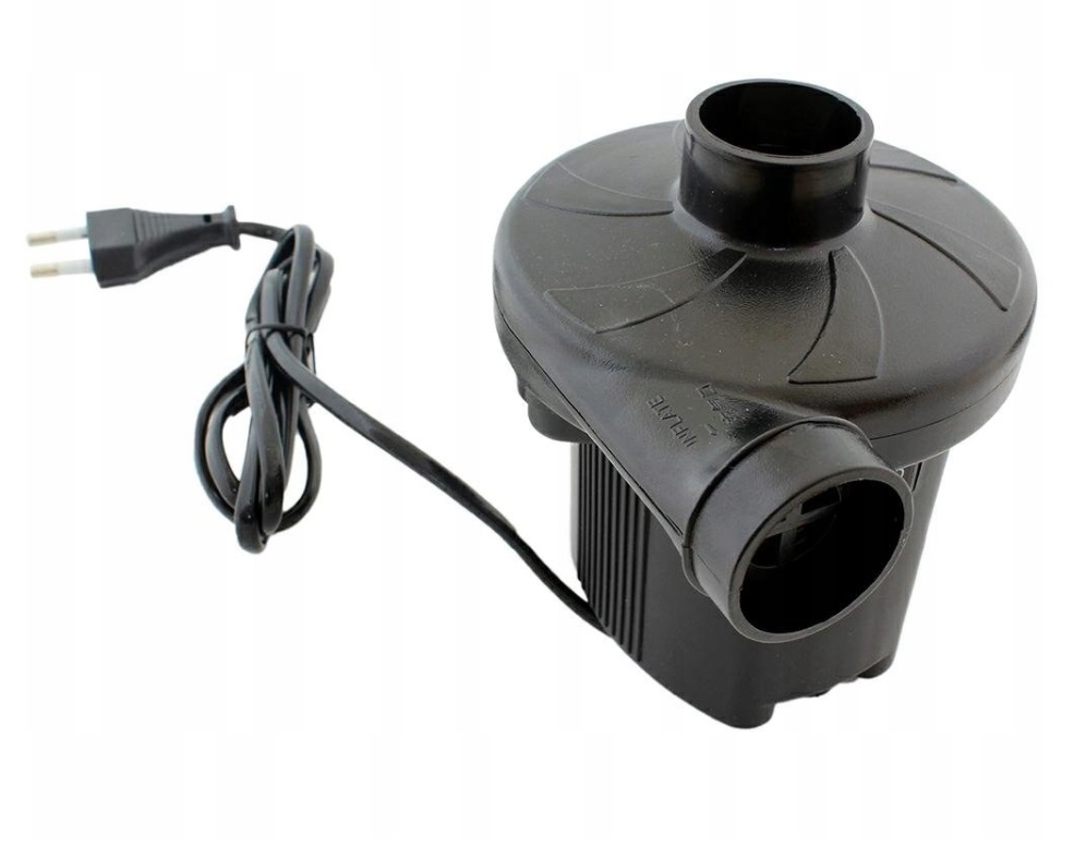 Elektrická pumpa 230V pro nafukování různých předmětů, výkon 50W, 3 redukce