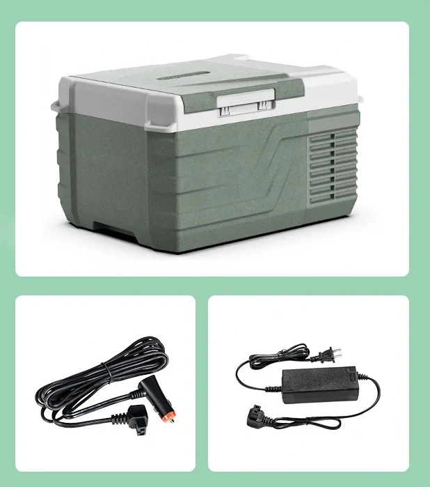 Autochladnička kompresorová Alpicool, autolednice, objem 9l, napájení 12V, 24V nebo 230V, LCD displej