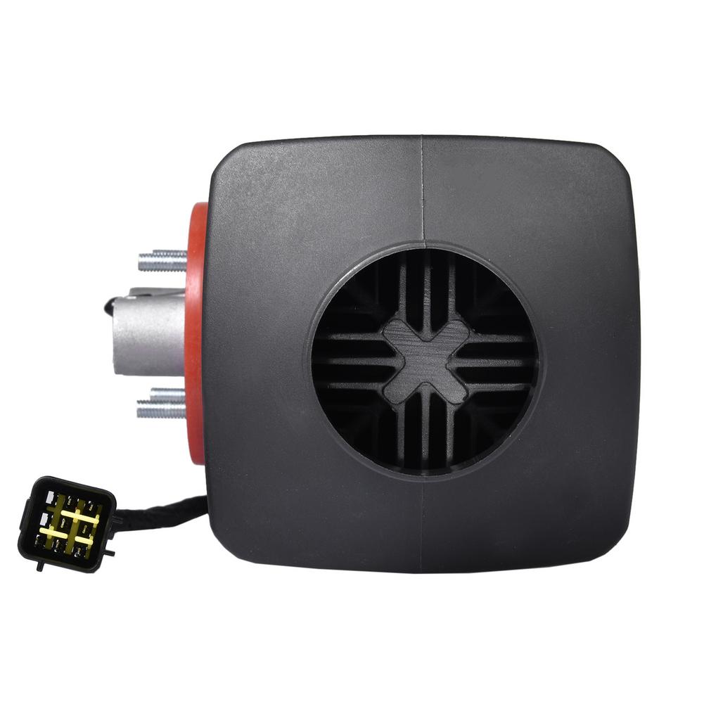 XL-AIRD Nezávislé topení 2kW včetně instalační sady, černý LCD ovladač, 1 výduch, černé