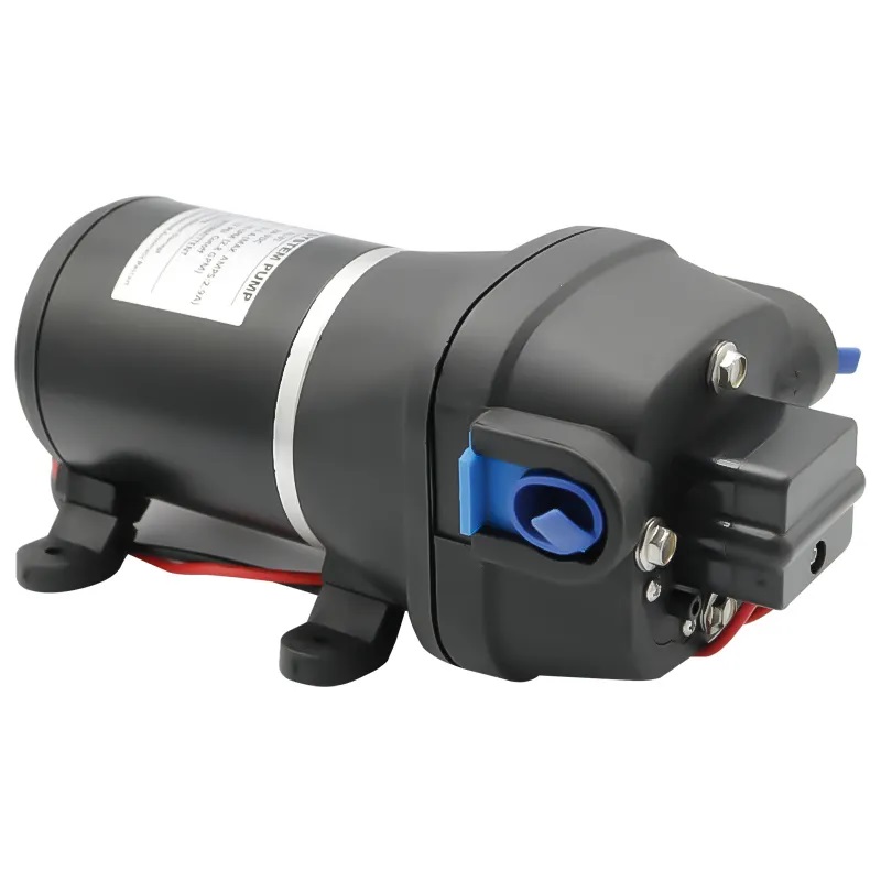 Tlakové membránové čerpadlo 10l/min, tlak 17PSI (1,2bar), napájení 12V