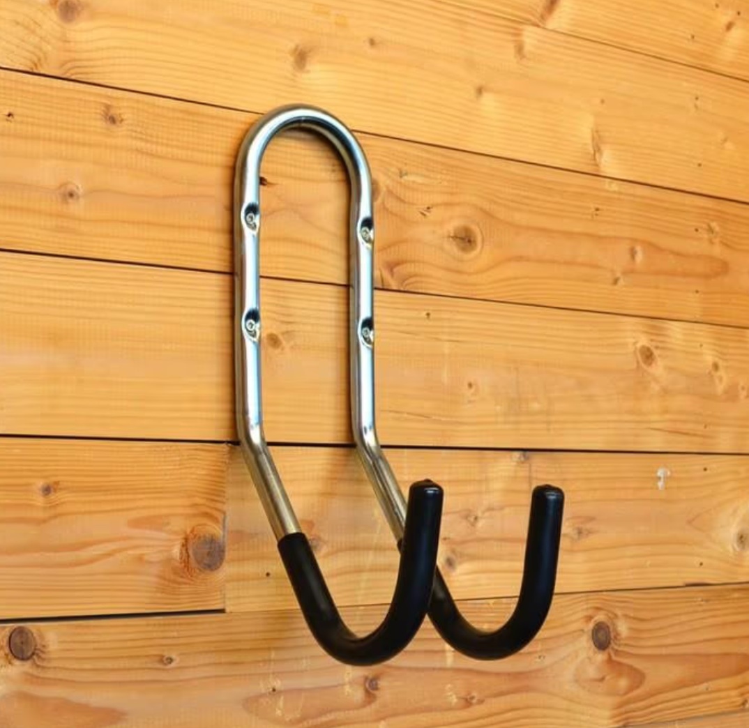 Držák na kolo - instalace na zeď prostřednictvím 2 vrutů