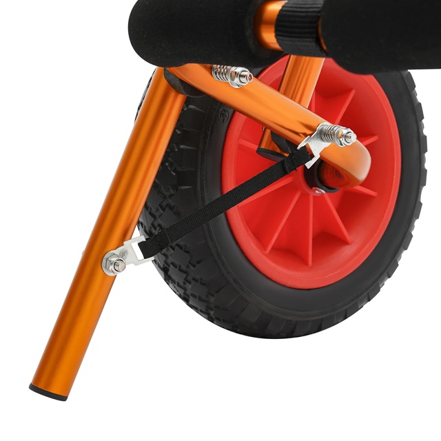 Ultra lehký hliníkový vozík na kajak a SUP – 1,3 kg, nosnost 80 kg