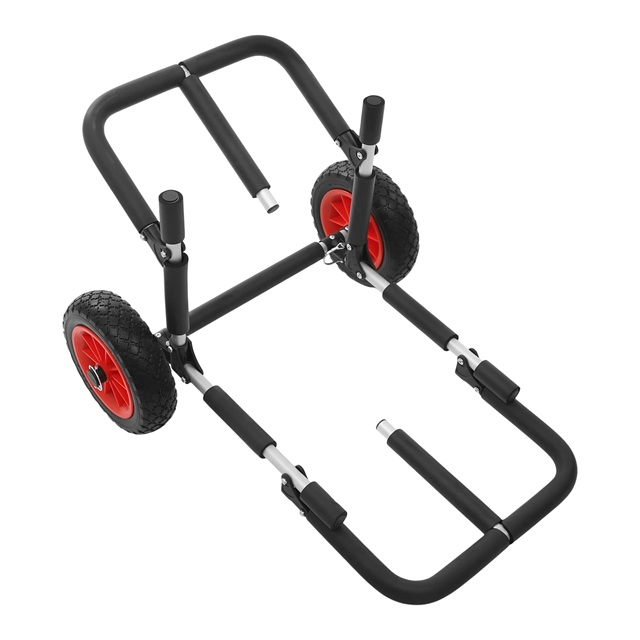 Hliníkový vozík pro současnou přepravu 2 paddleboardů (SUP)