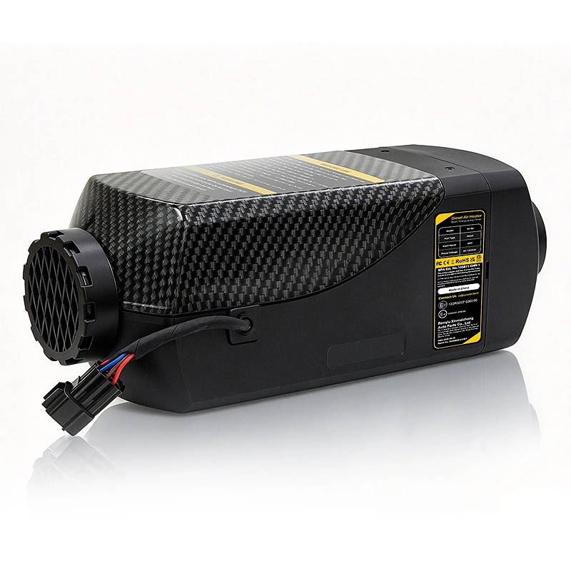 XL-AIRD Nezávislé topení 2kW včetně instalační sady, nová verze displeje, 1 výduch 60mm, 12V a 24V, Bluetooth aplikace